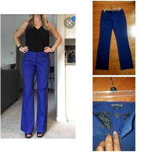 Express Royal Blue Editor Pants